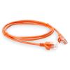 AddOn Networks ADD-1FSLCAT6A-OE networking cable Orange 11.8" (0.3 m) Cat6a U/UTP (UTP)7