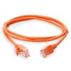 AddOn Networks ADD-1FSLCAT6A-OE networking cable Orange 11.8" (0.3 m) Cat6a U/UTP (UTP)8