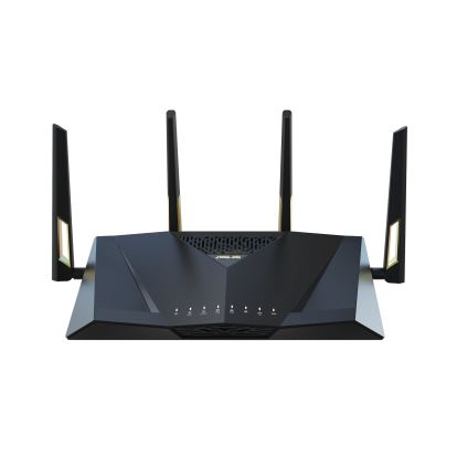 ASUS RT-AX88U Pro wireless router Multi-Gigabit Ethernet Dual-band (2.4 GHz / 5 GHz) Black1