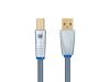 Monoprice 33464 USB cable 78.7" (2 m) USB A USB B Blue1