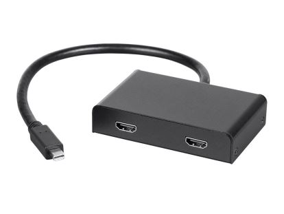 Monoprice 21975 video cable adapter Mini DisplayPort 2 x HDMI Black1