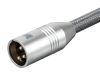 Monoprice 33837 audio cable 39.4" (1 m) XLR Gray3