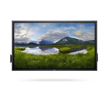DELL P6524QT Interactive flat panel 64.53" LCD 350 cd/m² 4K Ultra HD Black Touchscreen1