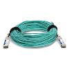 AddOn Networks MFA1A00-E020-AO InfiniBand cable 787.4" (20 m) QSFP28 Aqua color, Silver7