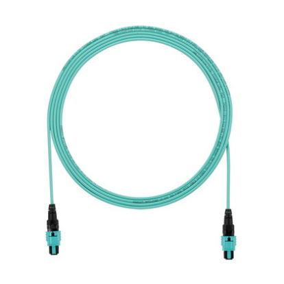 Panduit FRZTP77Y001M1.5 fiber optic cable 59.1" (1.5 m) PanMPO OFNP OM4 Aqua color1