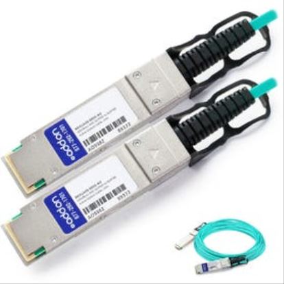 AddOn Networks MFA1A00-E050-AO InfiniBand cable 1968.5" (50 m) QSFP28 Cyan1