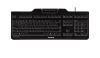 CHERRY KC 1000 SC keyboard USB QWERTY US English Black1