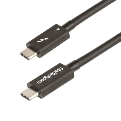 StarTech.com TBLT4MM1M Thunderbolt cable 39.4" (1 m) 40 Gbit/s Black1