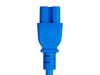 Monoprice 33658 power cable Blue 71.7" (1.82 m) C14 coupler C15 coupler3