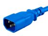 Monoprice 33658 power cable Blue 71.7" (1.82 m) C14 coupler C15 coupler6