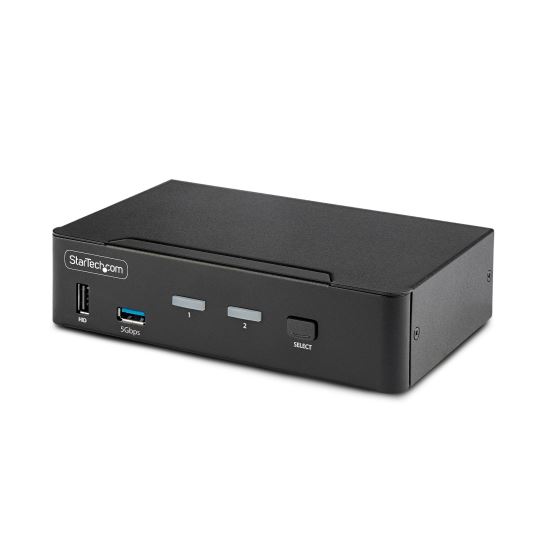 StarTech.com D86A2-2-PORT-8K-KVM KVM switch Black1