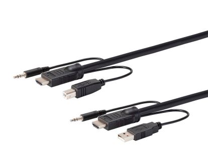 Monoprice Switch Series KVM cable Black 118.1" (3 m)1