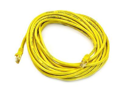 Monoprice 5000 networking cable Yellow 359.8" (9.14 m) Cat5e U/UTP (UTP)1