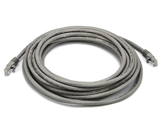 Monoprice CAT6 24AWG CABLE_ 20FT GRAY networking cable 240.2" (6.1 m) U/UTP (UTP)1