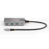 StarTech.com HB31C3A1CDPPD3 interface hub USB 3.2 Gen 2 (3.1 Gen 2) Type-C 10000 Mbit/s Silver3