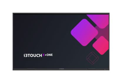 i3-Technologies i3TOUCH X-ONE 86 interactive whiteboard 86" 3840 x 2160 pixels Touchscreen Black HDMI1