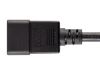 Monoprice 40065 power cable Black 70.9" (1.8 m) IEC C20 C15 coupler4