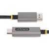 StarTech.com 133DISPLAYPORTHDMI21 video cable adapter 78.7" (2 m) DisplayPort HDMI Black, Silver4