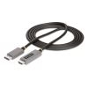 StarTech.com 133DISPLAYPORTHDMI21 video cable adapter 78.7" (2 m) DisplayPort HDMI Black, Silver6