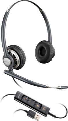 HP Poly EncorePro 725 USB-A Stereo Headset Wired Head-band Calls/Music Black1