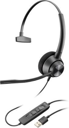 HP Poly EncorePro 310 Headset Head-band Calls/Music Black1