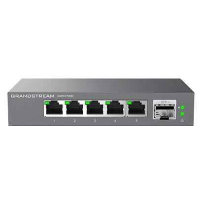Grandstream Networks GWN7701P network switch Unmanaged Gigabit Ethernet (10/100/1000) Power over Ethernet (PoE) Black1