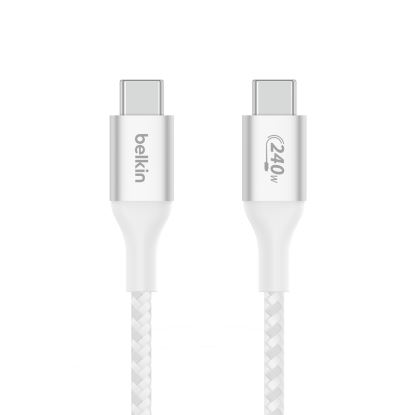 Belkin CAB015bt2MWH USB cable 78.7" (2 m) USB 2.0 USB C White1