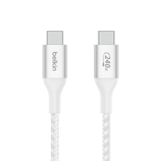 Belkin CAB015bt2MWH USB cable 78.7" (2 m) USB 2.0 USB C White1