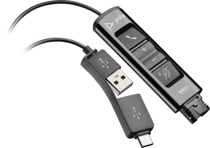 HP Poly DA85 USB to QD Adapter1