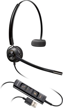 HP Poly EncorePro 545 USB-A Convertible Headset Wired Head-band Calls/Music Black1