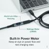 Plugable Technologies USBC-METER3-1MF USB cable 39.4" (1 m) USB 3.2 Gen 2 (3.1 Gen 2) Black3