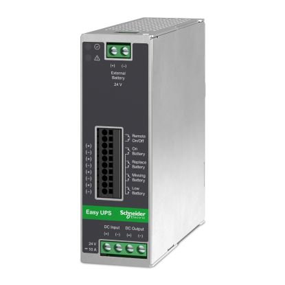 APC Din Rail Mount Switch Power Supply Battery Back Up 24V DC 10A uninterruptible power supply (UPS) 0.24 kVA 240 W1