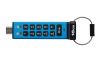 Kingston Technology IronKey Keypad 200 USB flash drive 16 GB USB Type-C 3.2 Gen 1 (3.1 Gen 1) Blue3