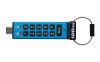 Kingston Technology IronKey Keypad 200 USB flash drive 128 GB USB Type-C 3.2 Gen 1 (3.1 Gen 1) Blue3