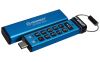 Kingston Technology IronKey Keypad 200 USB flash drive 256 GB USB Type-C 3.2 Gen 1 (3.1 Gen 1) Blue4