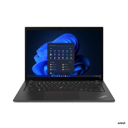 Lenovo ThinkPad T14s Laptop 14" WUXGA AMD Ryzen™ 5 PRO 6650U 16 GB LPDDR5-SDRAM 256 GB SSD Wi-Fi 6E (802.11ax) Windows 11 Pro Black1