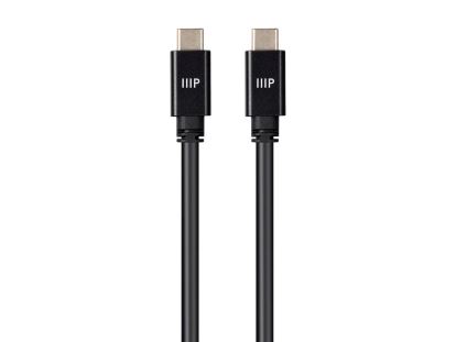 Monoprice Ultra Compact 41443 USB cable 118.1" (3 m) USB 3.2 Gen 2 (3.1 Gen 2) USB C Black1
