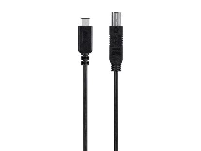 Monoprice 33457 USB cable 78.7" (2 m) USB 2.0 USB C USB B Black1