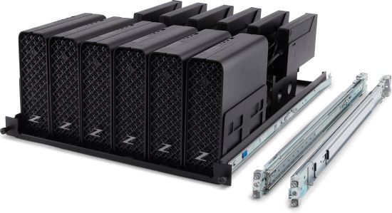 HP Z2 Mini G9 Rail Rack Kit1