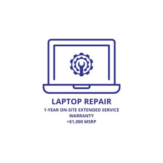 Monthly Subscription for a One-Year On-Site Extended Service Warranty - Laptop Greater than $1,000 MSRP1