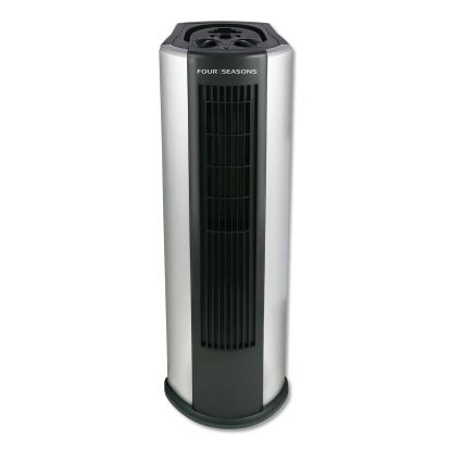 Four Seasons 4-in-1 Air Purifier/Heater/Fan/Humidifier, 1,500 W, 9 x 11 x 26, Black/Silver1