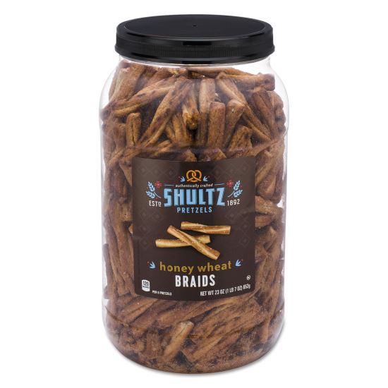 Pretzels, Honey Wheat, Tub, 1.44 oz1