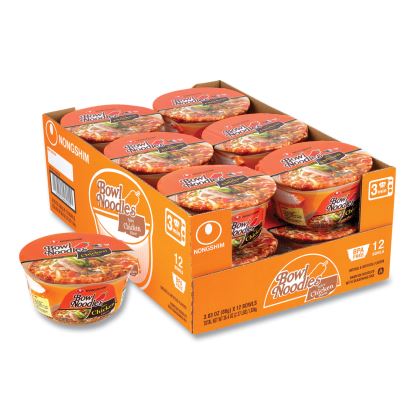Spicy Chicken Bowl Noodle Soup, Chicken, 3.03 oz Cup, 12/Carton, Ships in 1-3 Business Days1