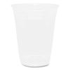 PET Plastic Cups, 16 oz, Clear, 1,000/Carton1