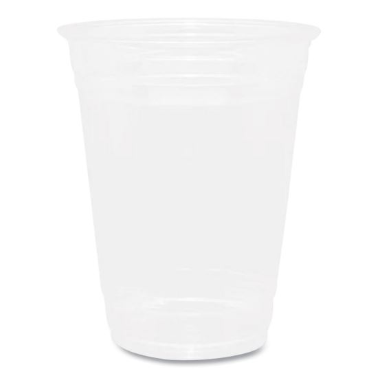 PET Plastic Cups, 16 oz, Clear, 1,000/Carton1