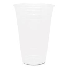 PET Plastic Cups, 20 oz, Clear, 1,000/Carton1