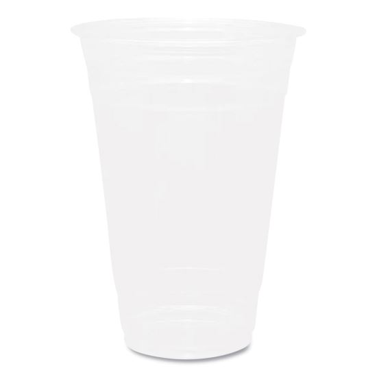 PET Plastic Cups, 20 oz, Clear, 1,000/Carton1