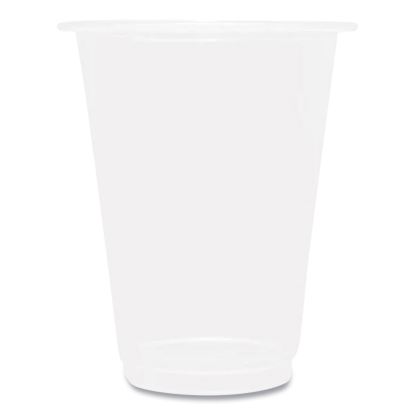 PET Plastic Cups, 7 oz, Clear, 1,000/Carton1