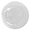 PET Lids, Fits 8 oz to 10 oz Cold Cups, No Hole Flat Lid, Clear, 1,000/Carton1