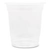 PET Plastic Cups, 8 oz, Clear, 1,000/Carton1